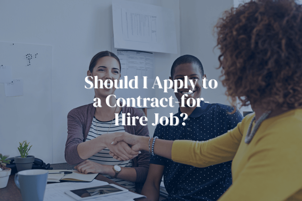 contract-to-hire jobs