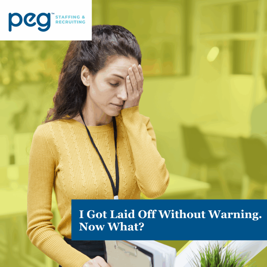 laid off no warning